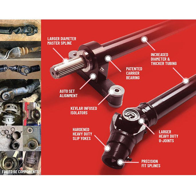Photo of Sandcraft Polaris RZR Pro XP / Turbo R Driveline & Carrier Bearing by Sandcraft - Premium Drivetrain for UTVs / Side by Sides
