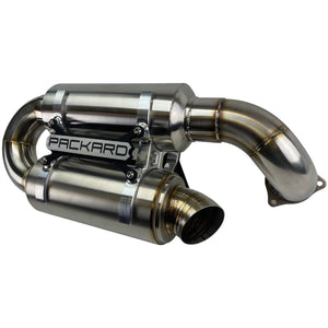 Polaris RZR Pro XP / Turbo R Dual Muffler 3" Slip On Exhaust