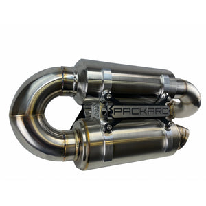 Polaris RZR Pro XP / Turbo R Dual Muffler 3" Slip On Exhaust