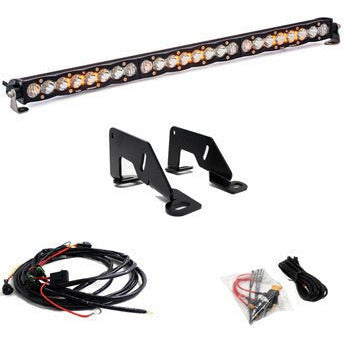 Photo of Polaris RZR Pro XP / Turbo R S8 Roof Mount Light Bar Kit by Baja Designs - Premium Light Bars for UTVs / Side by Sides