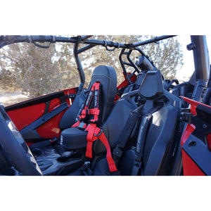 Polaris RZR Turbo R Bump Seat with Harness