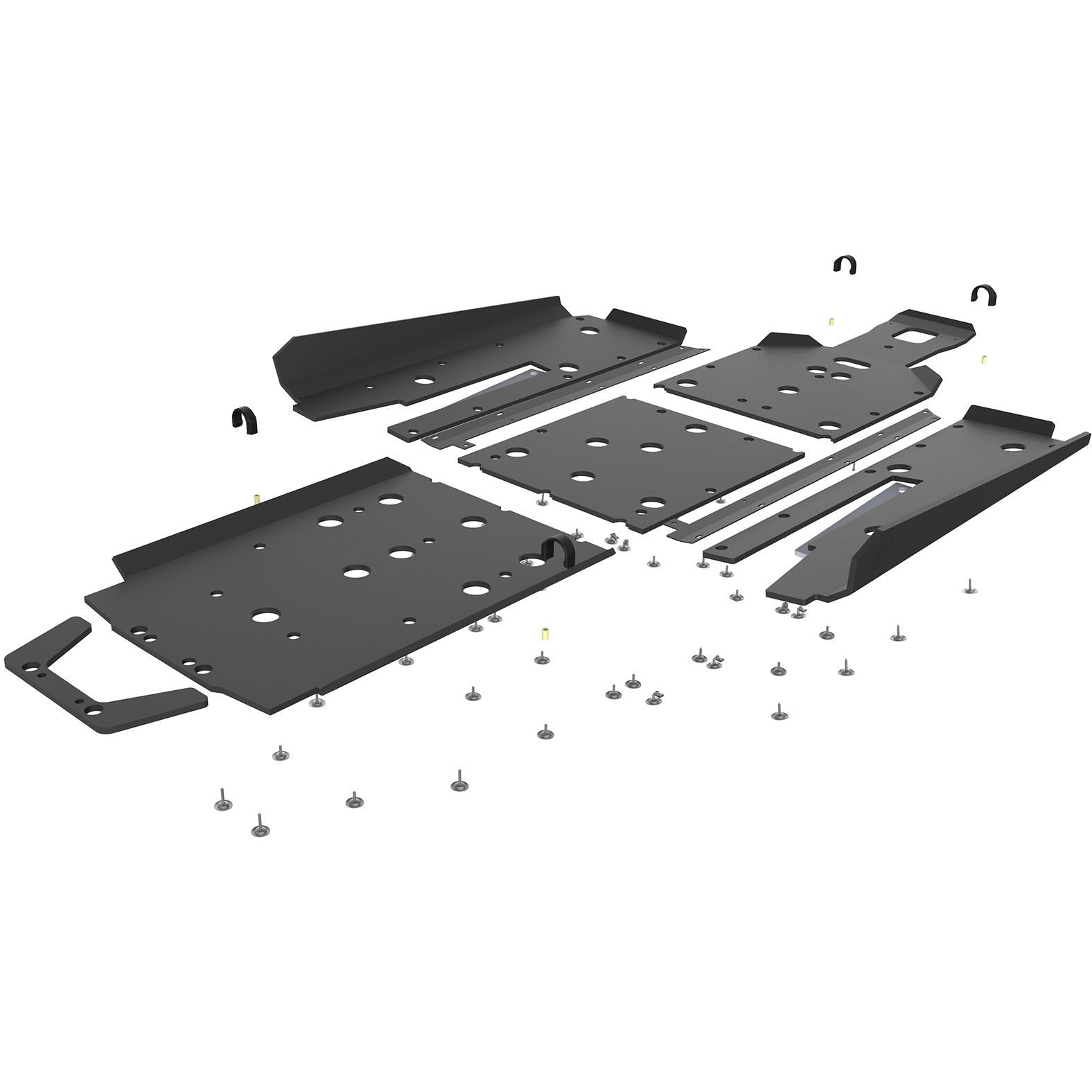 Photo of Polaris RZR Turbo S Skid Plate Kit by Seizmik - Premium Skid Plates & Guards for UTVs / Side by Sides