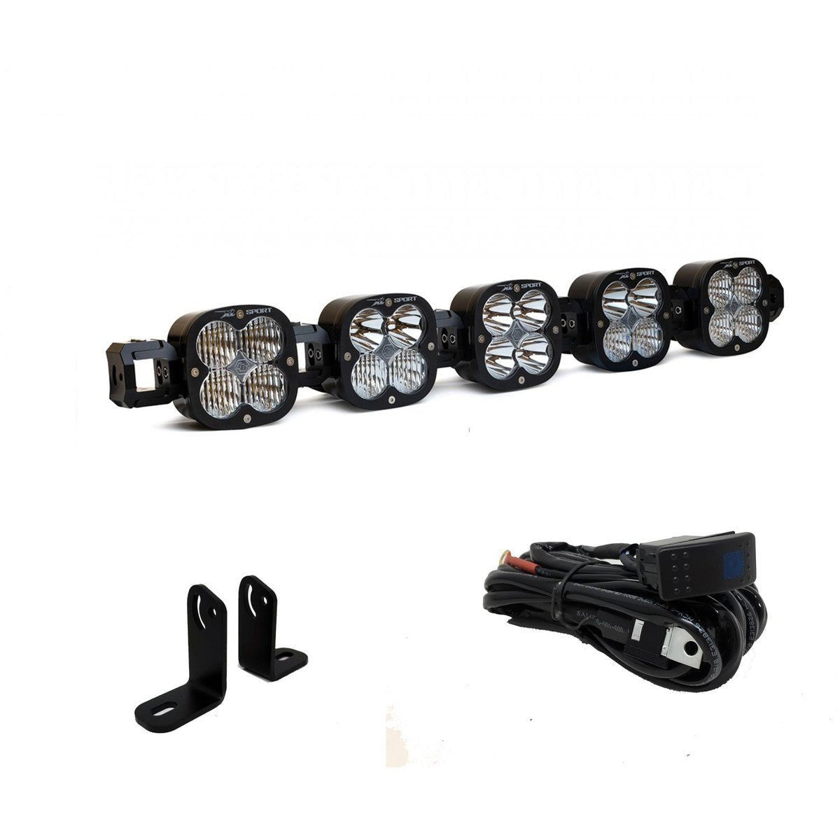 Photo of Polaris RZR Turbo S XL Linkable Roof Mount Light Kit by Baja Designs - Premium Light Bars for UTVs / Side by Sides