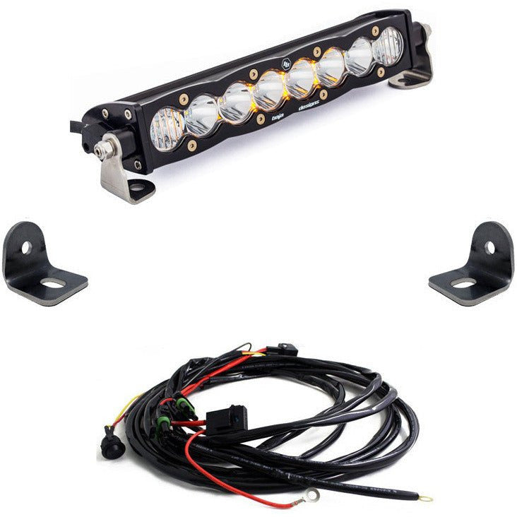 Photo of Polaris RZR Turbo S8 Hood Mount Light Bar Kit by Baja Designs - Premium Light Bars for UTVs / Side by Sides