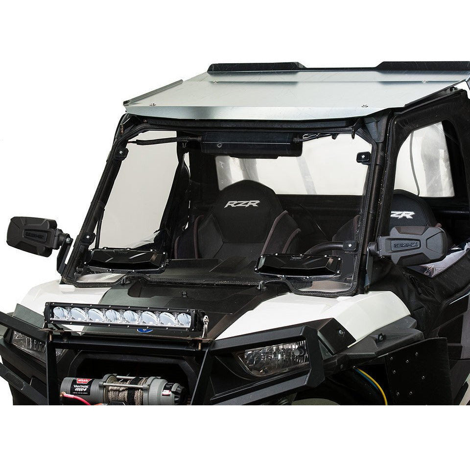 Photo of Polaris RZR Versa-Vent Polycarbonate Front Windshield by Seizmik - Premium Windshields for UTVs / Side by Sides