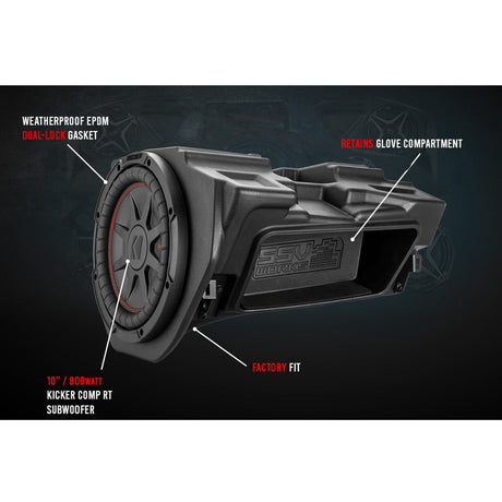 Photo of Polaris RZR Ride Command 5-Speaker Audio System by SSV Works - Premium Audio for UTVs / Side by Sides