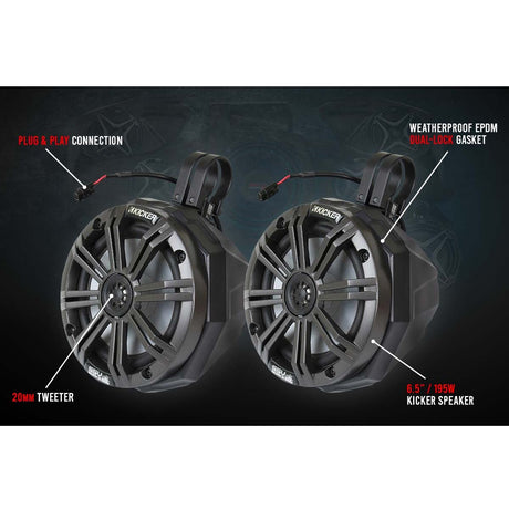Photo of Polaris RZR Ride Command 5-Speaker Audio System by SSV Works - Premium Audio for UTVs / Side by Sides