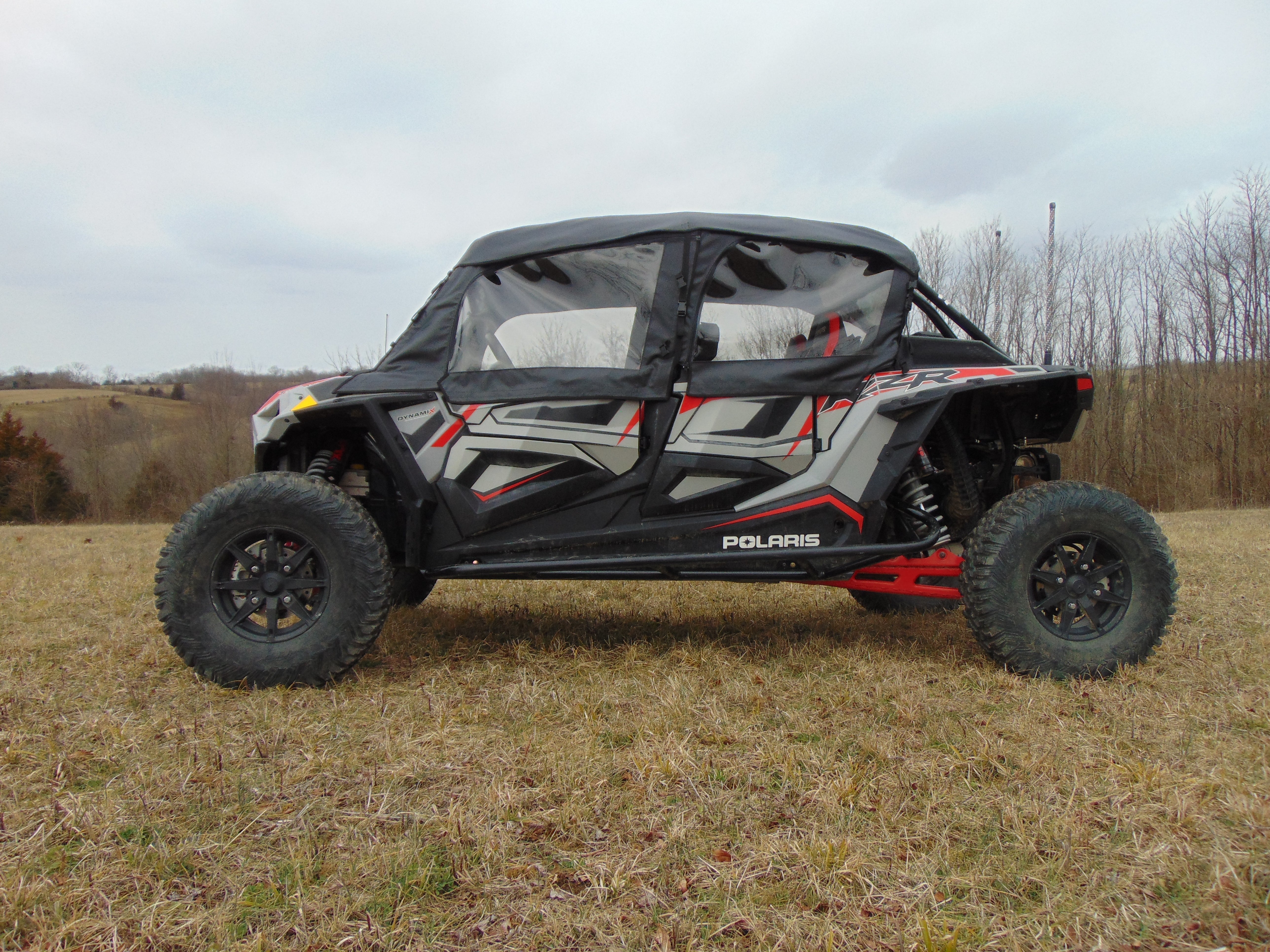 Photo of Polaris RZR XP 4 1000/XP 4 Turbo - Door/Rear Window Combo by 3 Star UTV - Premium Windshields for UTVs / Side by Sides