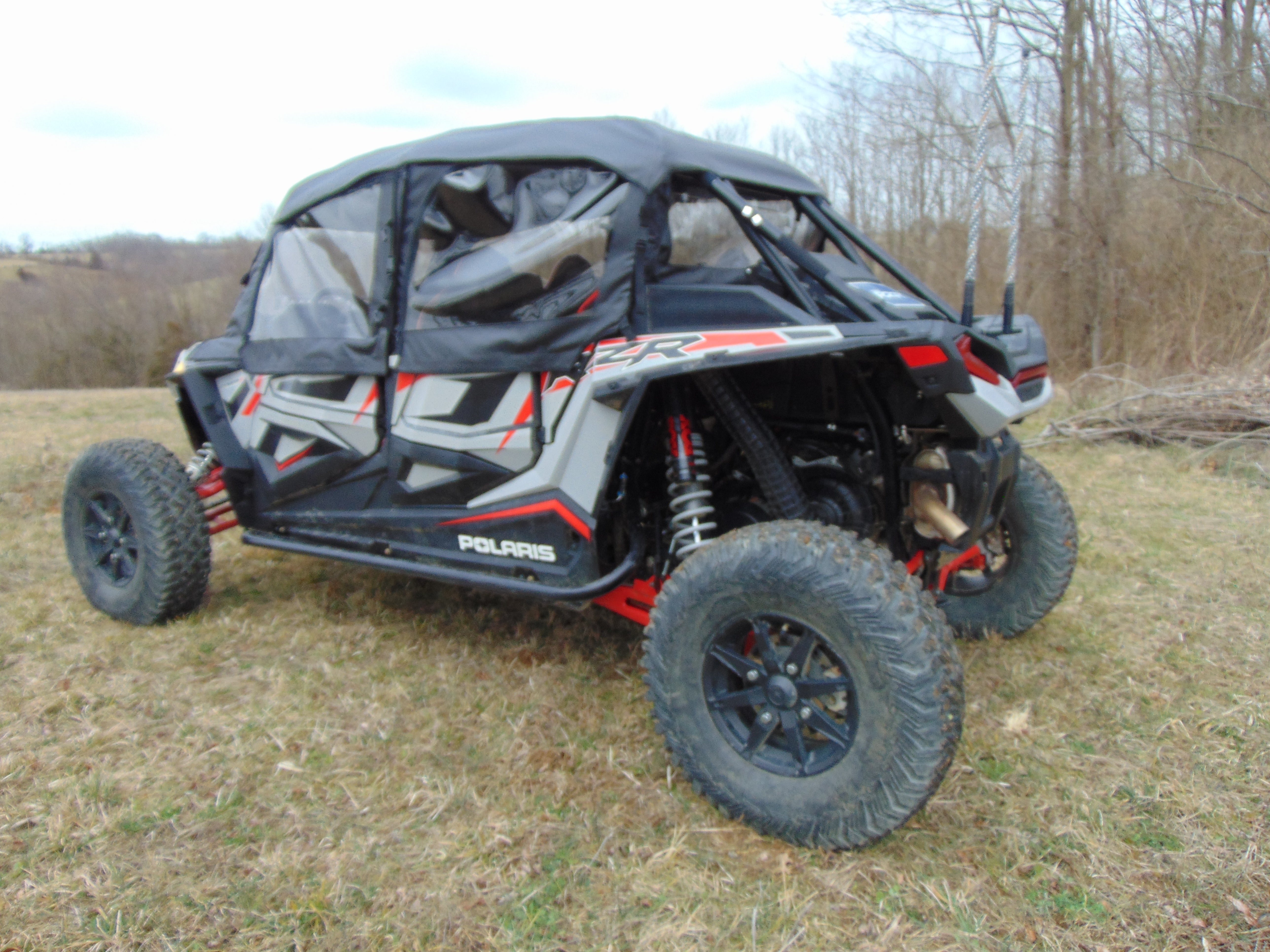 Photo of Polaris RZR XP 4 1000/XP 4 Turbo - Soft Back Panel by 3 Star UTV - Premium Windshields for UTVs / Side by Sides