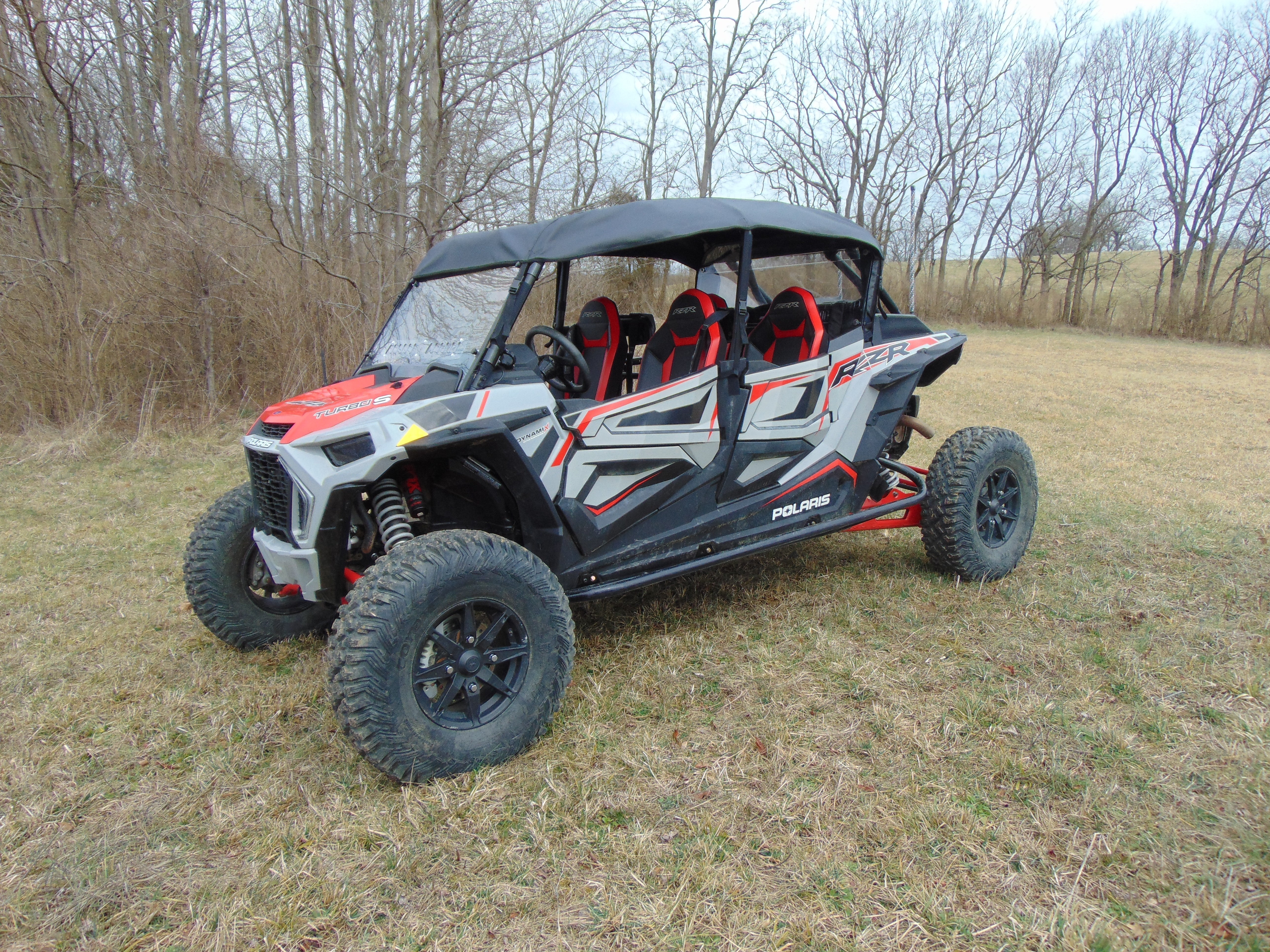 Photo of Polaris RZR XP 4 1000/XP 4 Turbo - Soft Top by 3 Star UTV - Premium Windshields for UTVs / Side by Sides