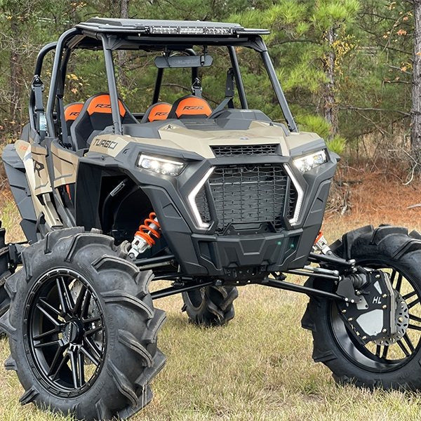 Photo of Polaris RZR XP Turbo 8" Portal Gear Lift 60% Dual Idler by High Lifter - Premium Portal Gear Lifts for UTVs / Side by Sides