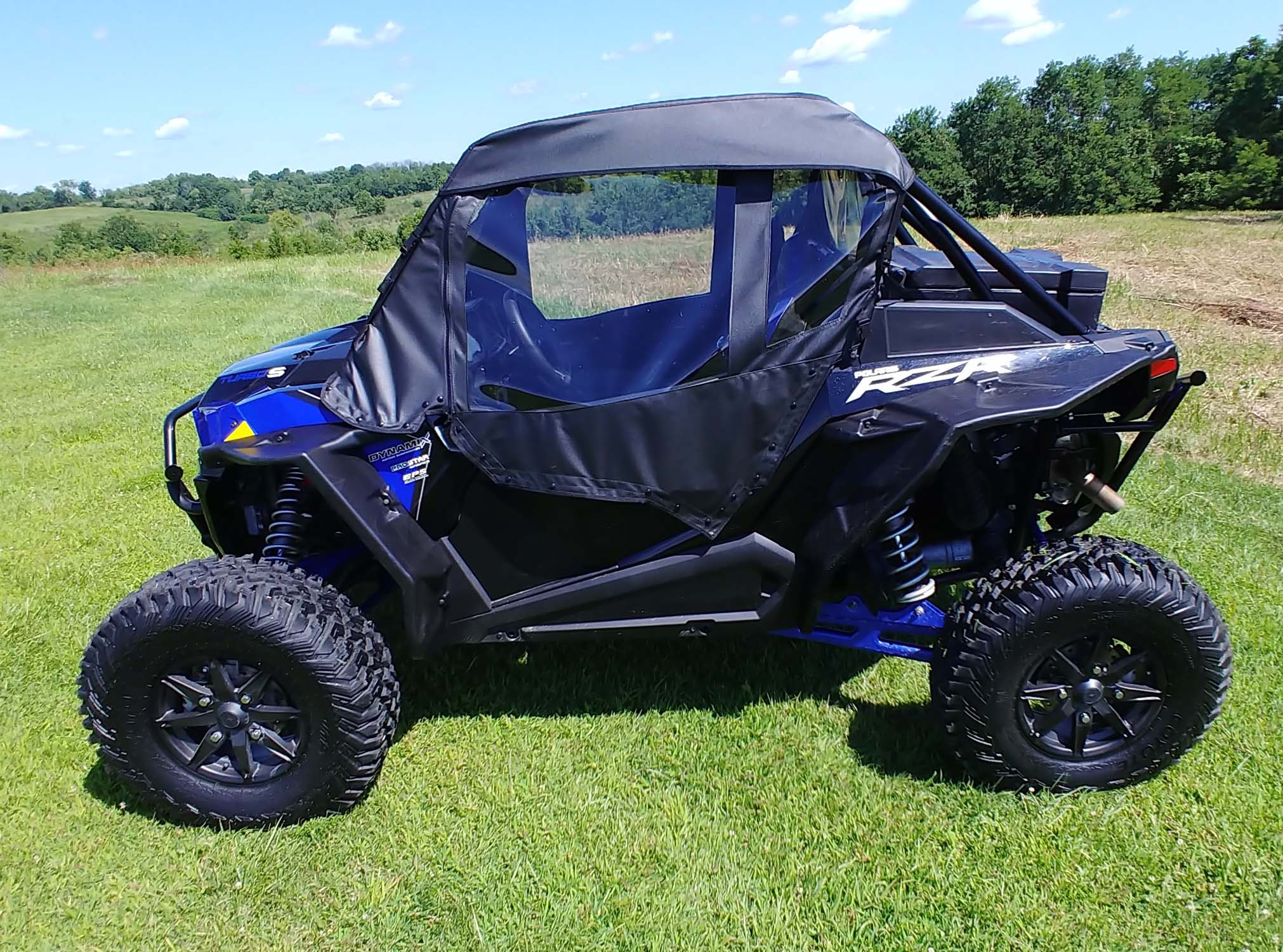 Photo of Polaris RZR XP Turbo S - Door/Rear Window Combo w/Support Bars by 3 Star UTV - Premium Doors for UTVs / Side by Sides