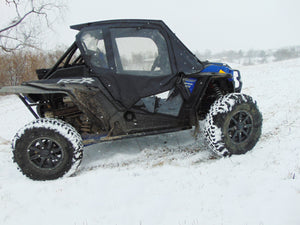 Polaris RZR XP Turbo S - Full Cab Enclosure for Hard Windshield w/Support Bars