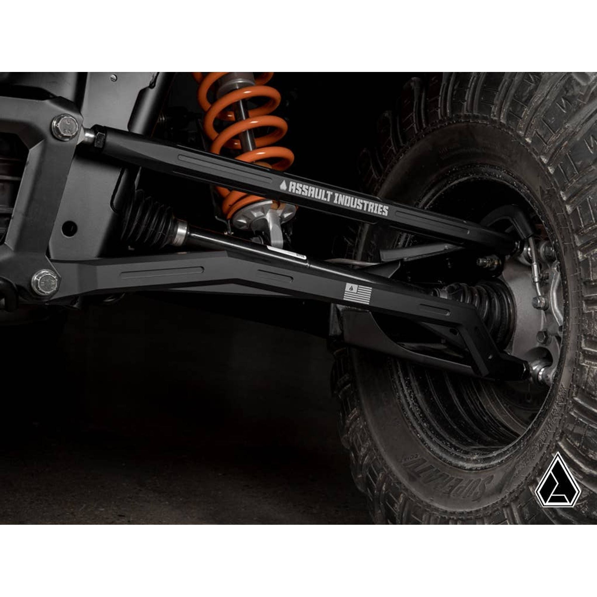 Photo of Polaris RZR XP High Clearance Quick Camber Radius Rods by Assault Industries - Premium Radius Rods & Plates for UTVs / Side by Sides