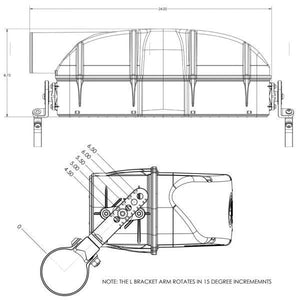 Can-Am Maverick X3 Roll Bar Particle Separator (2017+) - R1 Industries