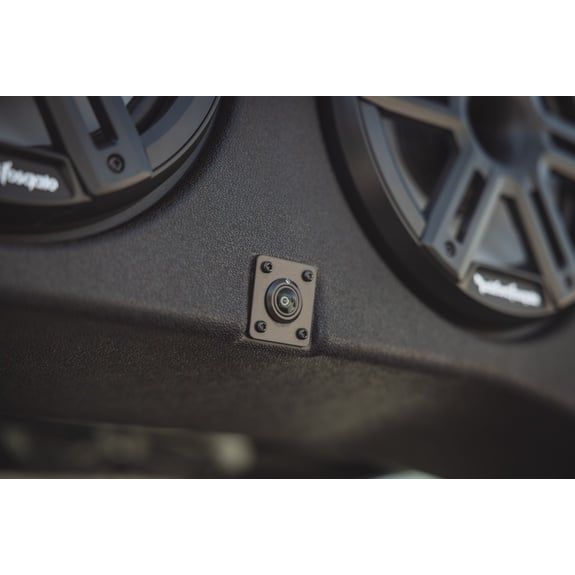 Photo of Polaris Ranger (2018+) Rear Audio Cap by Rockford Fosgate - Premium Audio for UTVs / Side by Sides