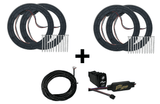 6.5" RGB LED Speaker Rings (Pair) |  R1 Industries | UTV Stereo.