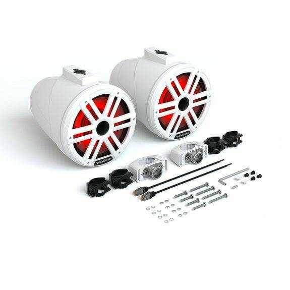 Photo of M2 10" Color Optix 2-Way Horn Loaded Tower Speakers (White) by Rockford Fosgate - Premium Audio for UTVs / Side by Sides