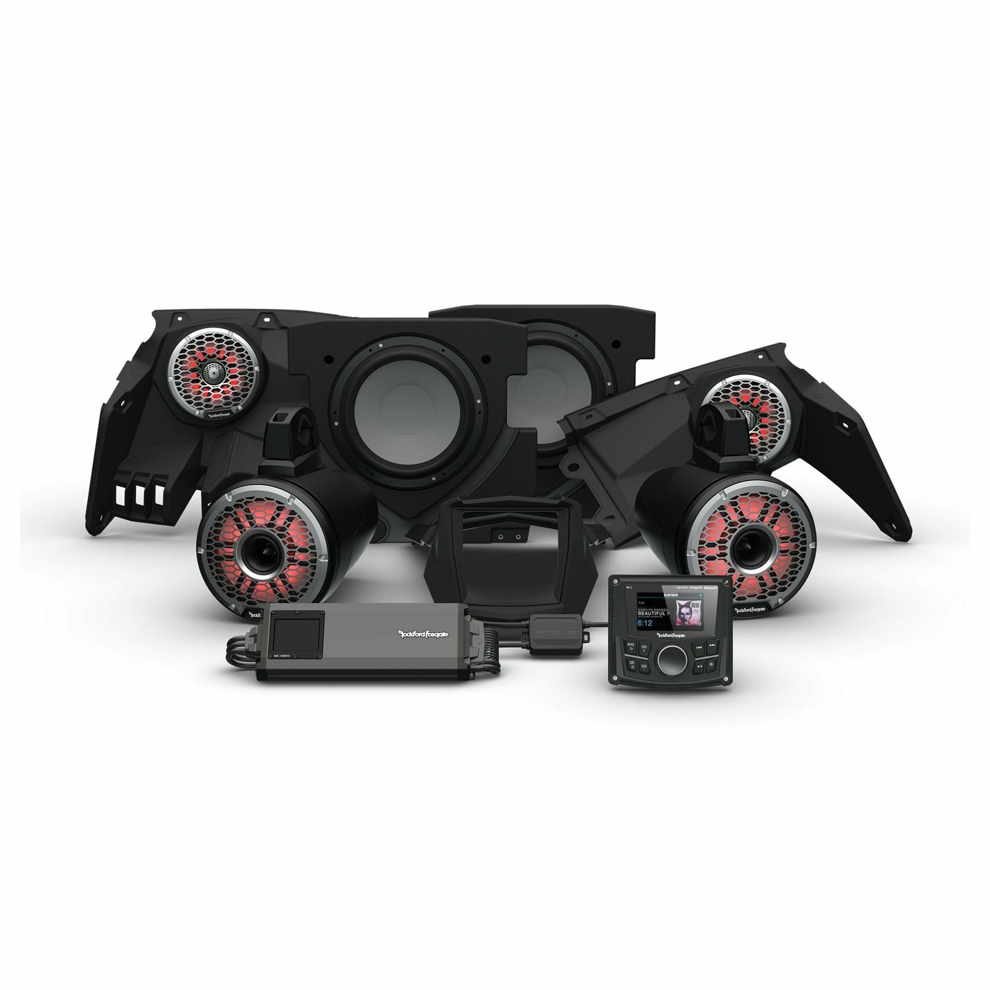Photo of Can Am X3 Stage 6 Audio System by Rockford Fosgate - Premium Audio for UTVs / Side by Sides