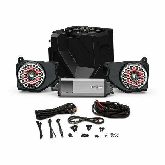 Photo of Rockford Fosgate Polaris Ranger (2018+) Ride Command Stage 5 Audio System by Rockford Fosgate - Premium Audio for UTVs / Side by Sides