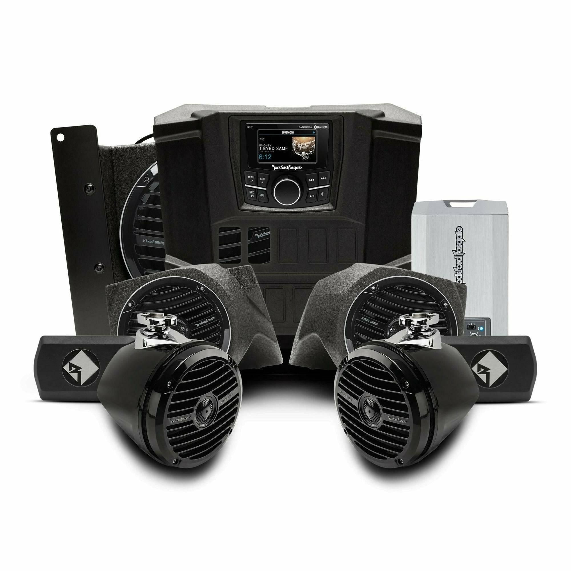 Photo of Rockford Fosgate Polaris Ranger (2015-2017) Stage 4 Audio System by Rockford Fosgate - Premium Audio for UTVs / Side by Sides
