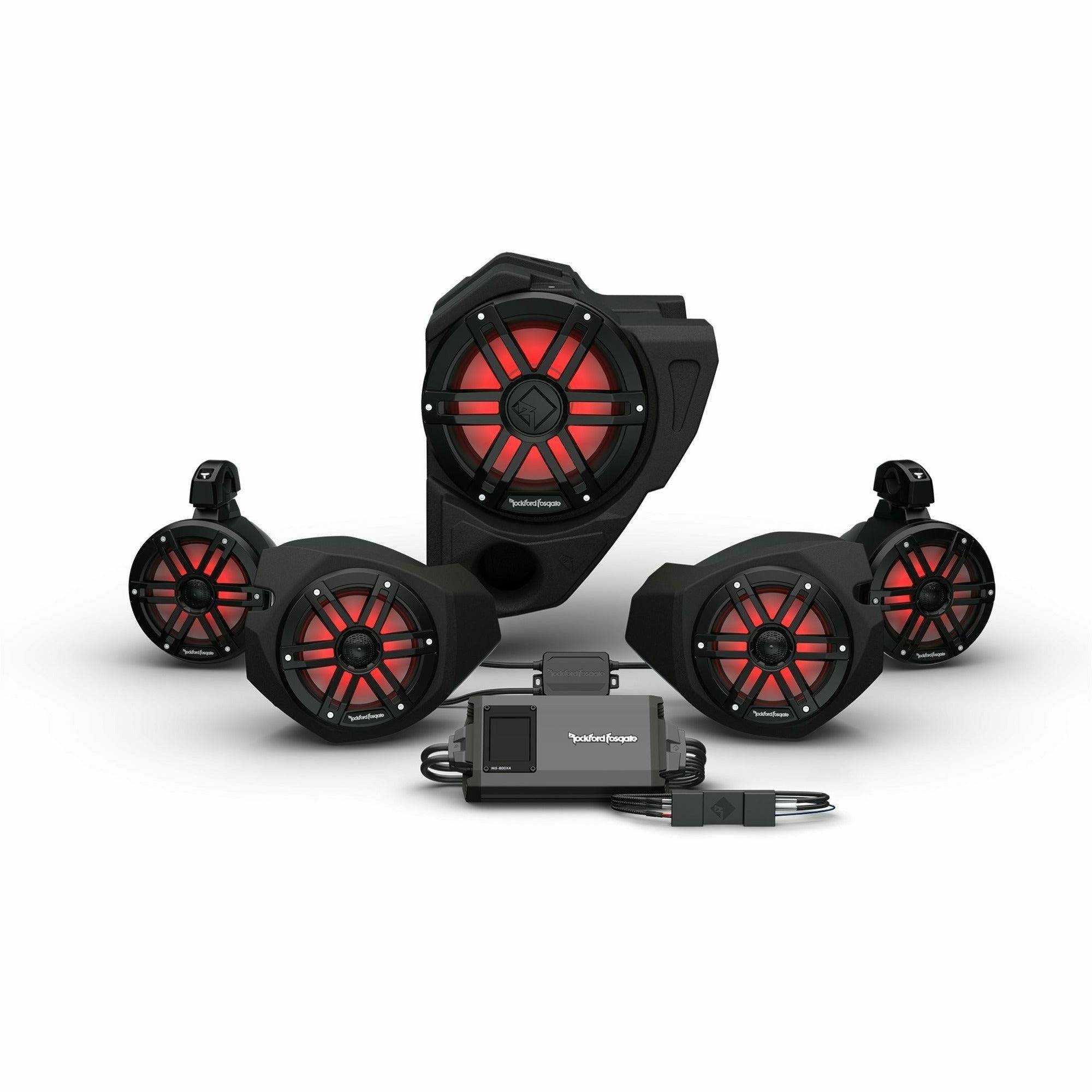 Photo of Polaris RZR Ride Command Stage 4 Audio System by Rockford Fosgate - Premium Audio for UTVs / Side by Sides