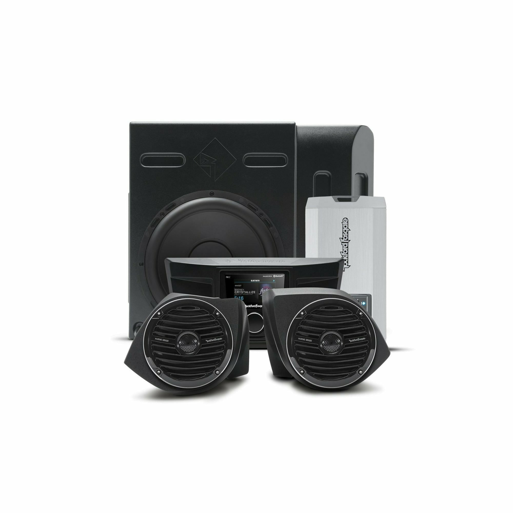 Photo of Yamaha YXZ Stage 3 Audio System by Rockford Fosgate - Premium Audio for UTVs / Side by Sides
