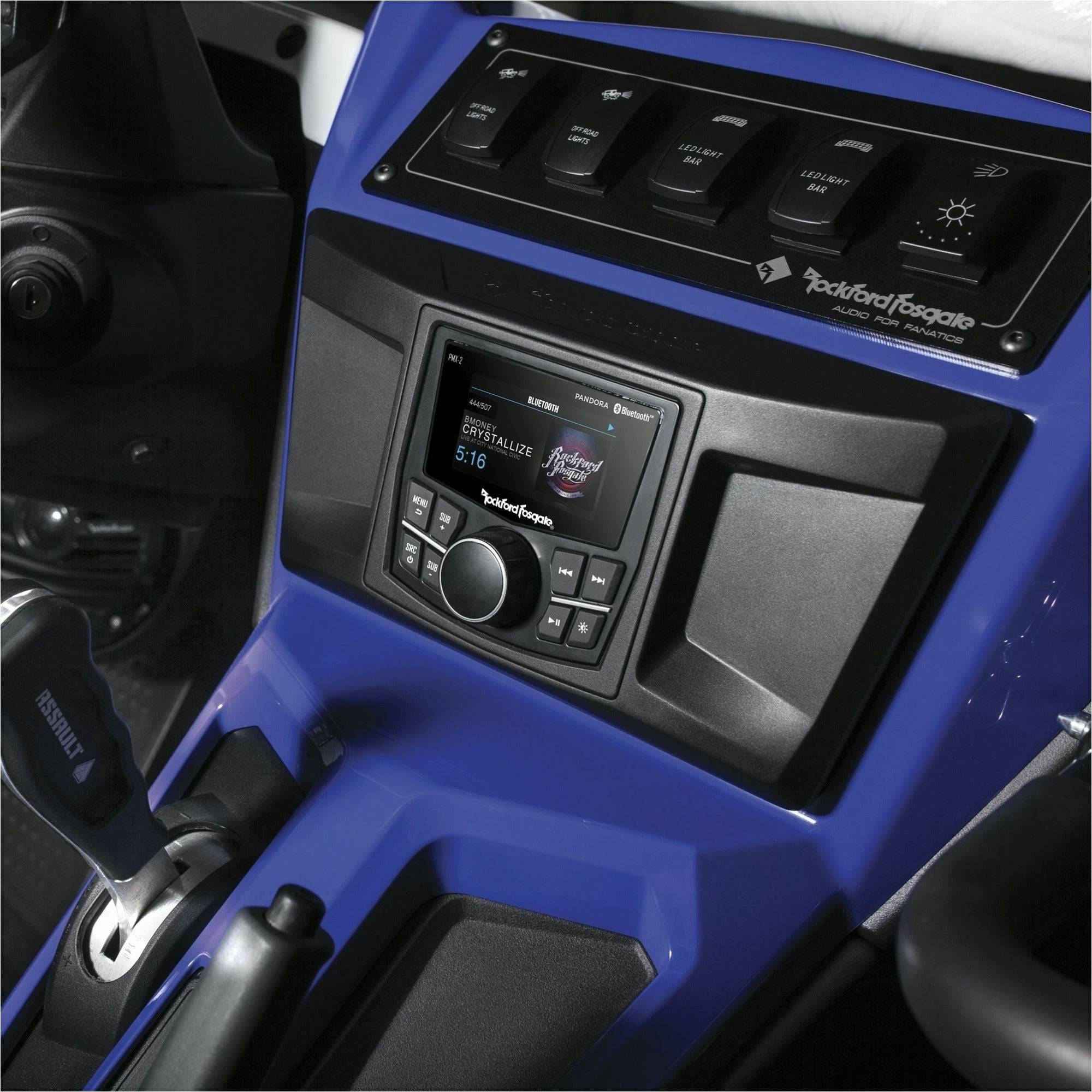 Photo of Yamaha YXZ Stage 3 Audio System by Rockford Fosgate - Premium Audio for UTVs / Side by Sides