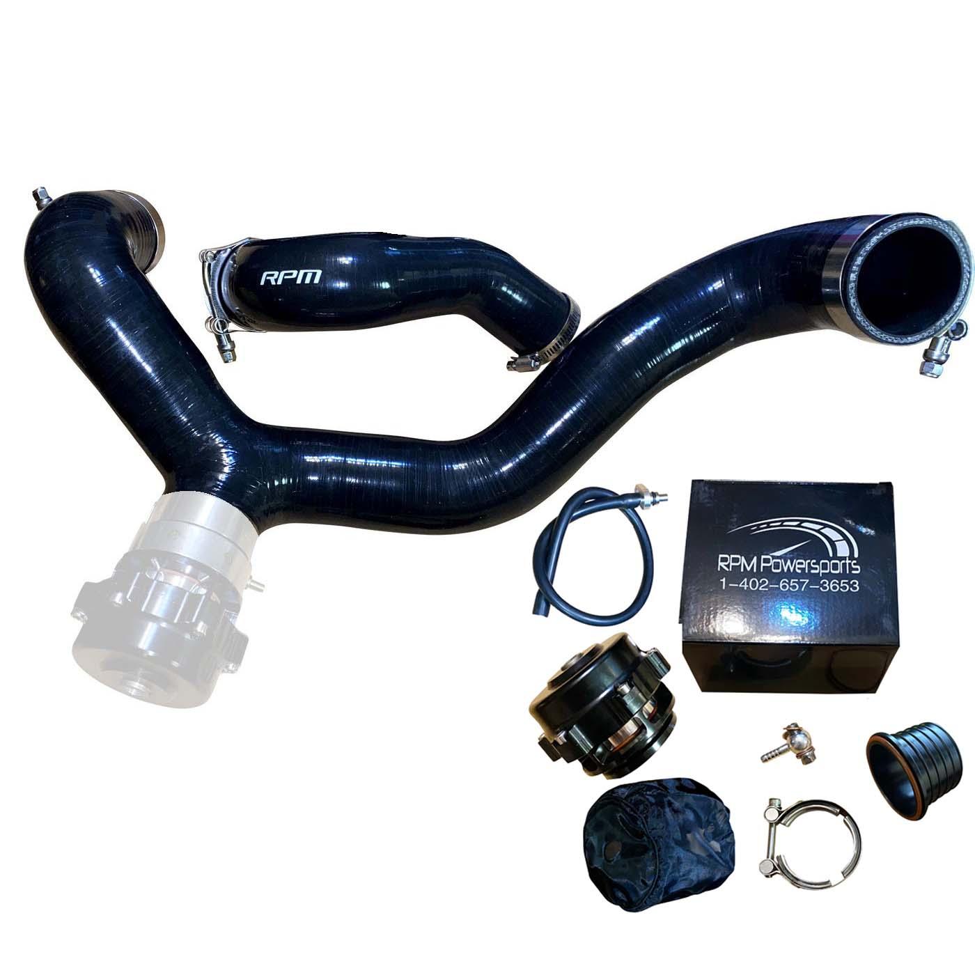Photo of RPM-SxS TIAL BOV Silicone Charge Tubes Kit Can Am Maverick X3 Turbo by RPM SXS - Premium Charge Tubes for UTVs / Side by Sides