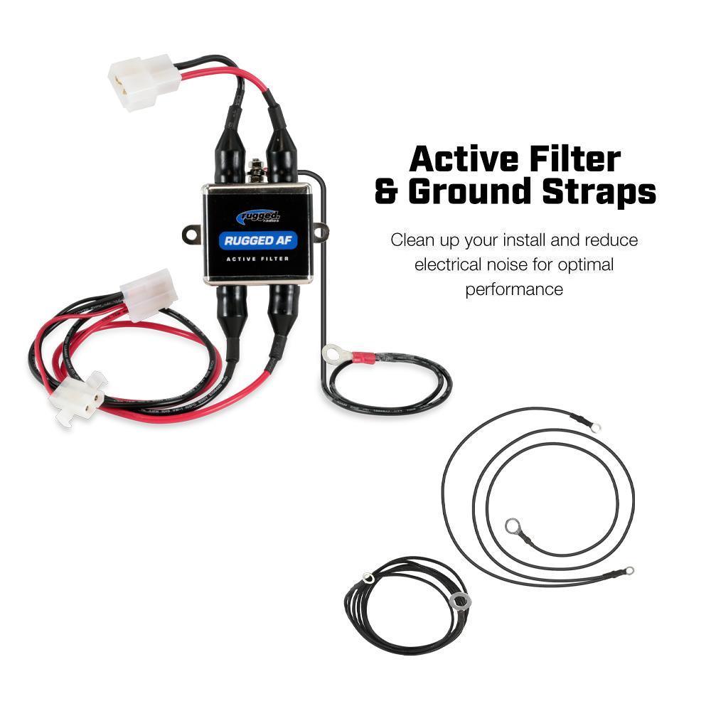 Photo of Complete UTV Communication Kit with Dash Mount - Can-Am Commander by Rugged Radios - Premium Communication for UTVs / Side by Sides