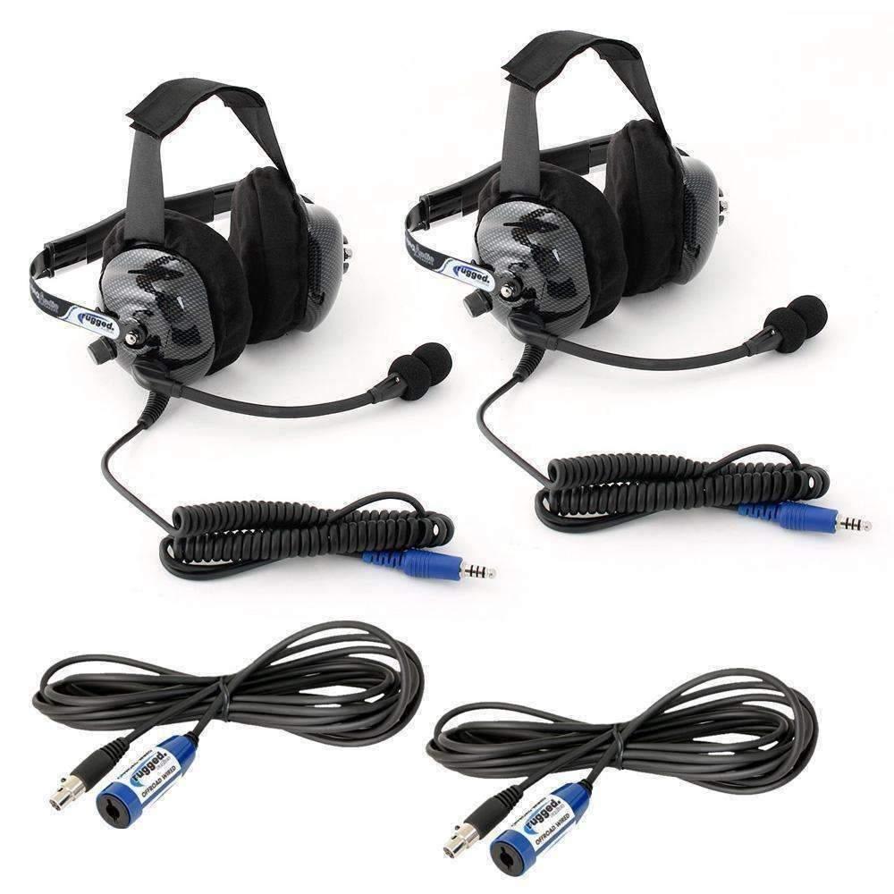 Photo of Expand to 4 Place with Behind The Head (BTH) Ultimate Headsets by Rugged Radios - Premium Communication for UTVs / Side by Sides