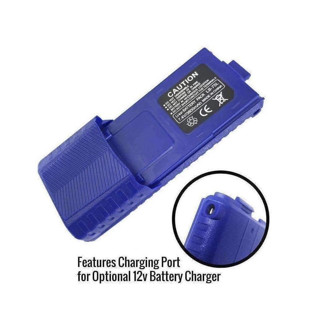 Photo of V3 / RH5R Handheld Radio High Capacity 3800mAH Battery by Rugged Radios - Premium Communication for UTVs / Side by Sides