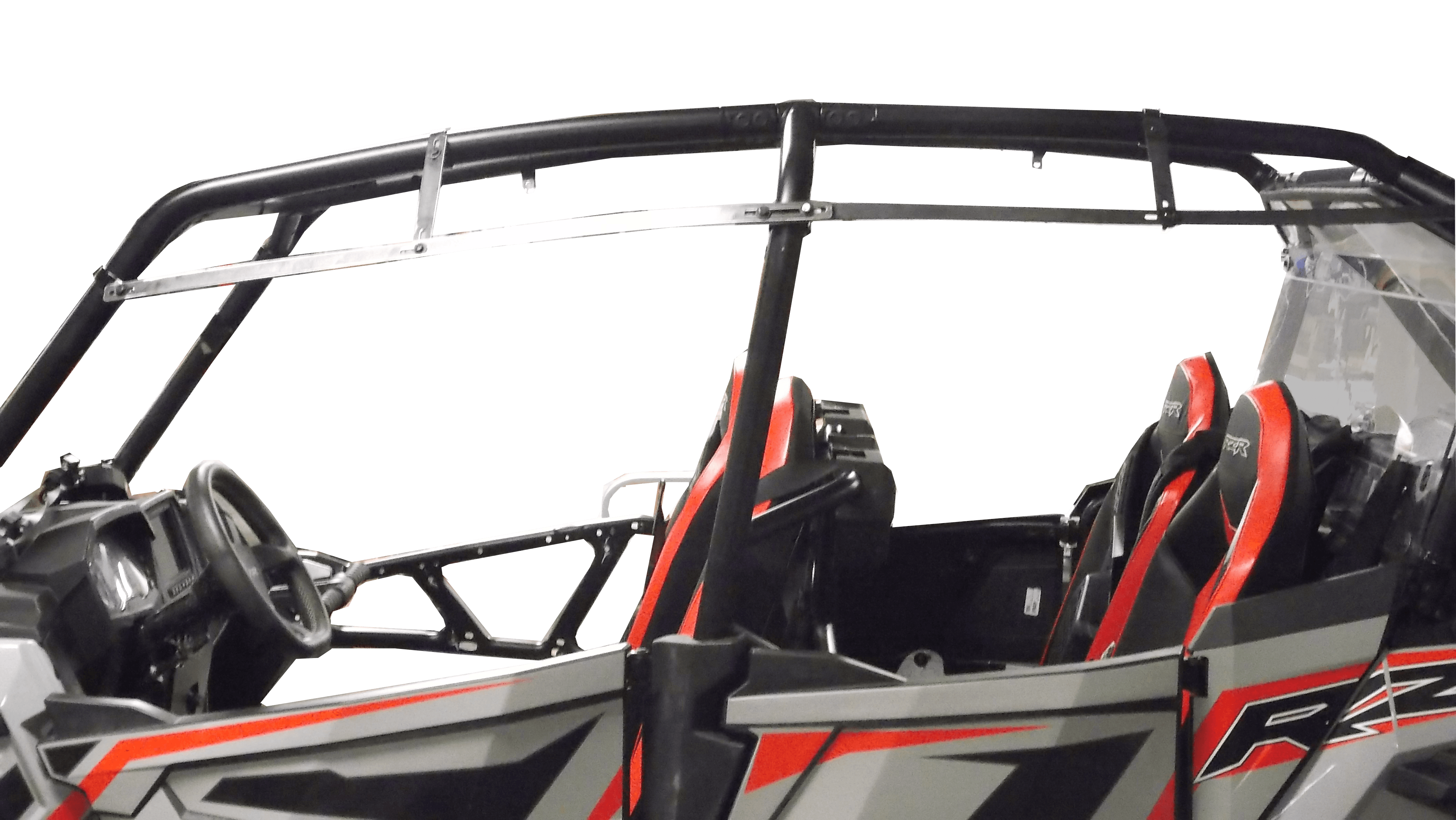 Photo of Polaris RZR XP 4 Turbo S - Door/Rear Window Combo by 3 Star UTV - Premium Windshields for UTVs / Side by Sides