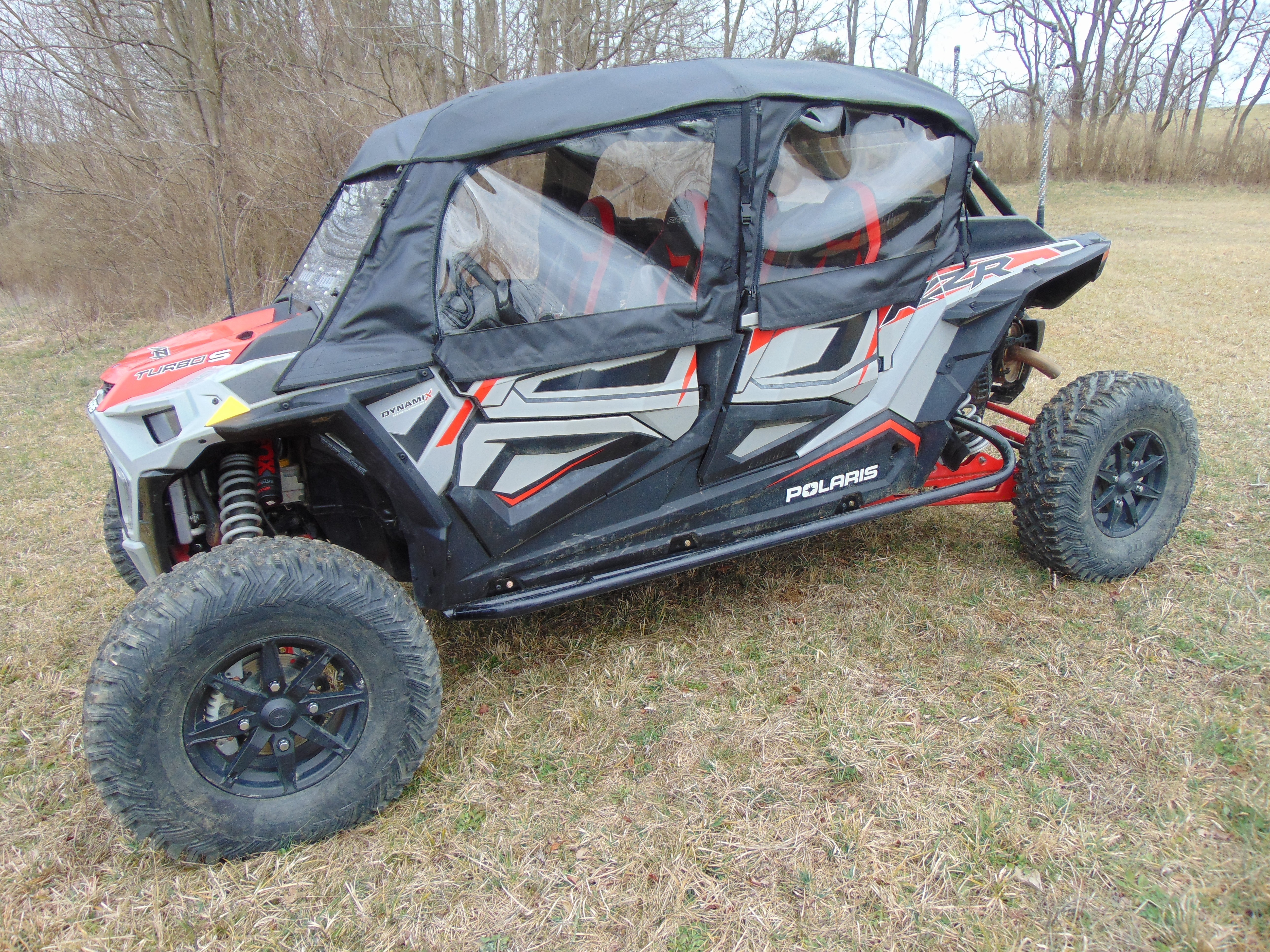 Photo of Polaris RZR XP 4 Turbo S - Full Cab Enclosure for Hard Windshield by 3 Star UTV - Premium Cab Enclosures for UTVs / Side by Sides