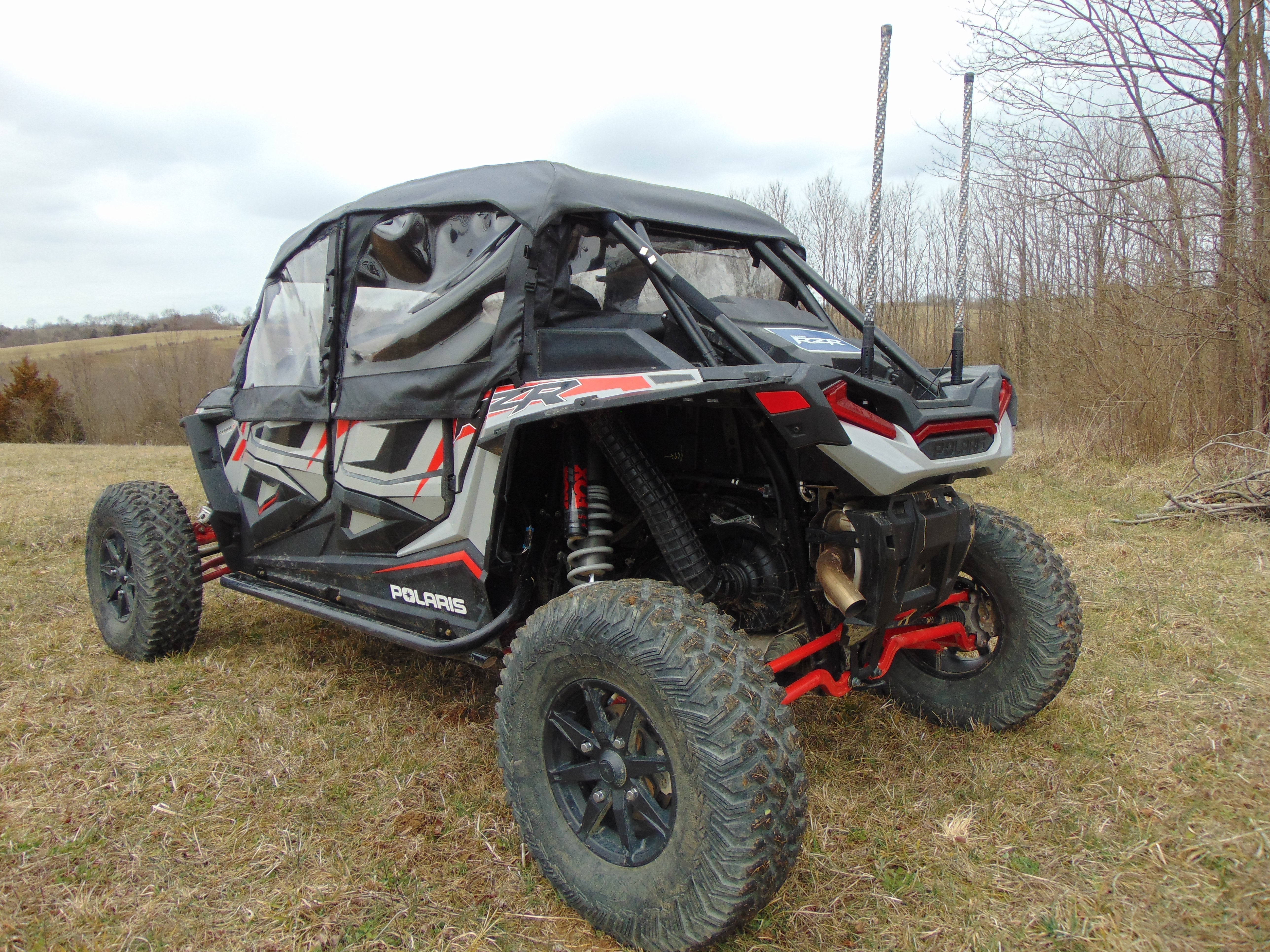 Photo of Polaris RZR XP 4 Turbo S - Full Cab Enclosure for Hard Windshield by 3 Star UTV - Premium Cab Enclosures for UTVs / Side by Sides