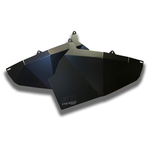 Polaris RZR XP 1000 2-Seat Lower Door Skin Inserts (2016-2019) - R1 Industries