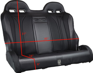 RZR 900 Rear Bench Seat & Front Bucket Seats Set (2015-2024)