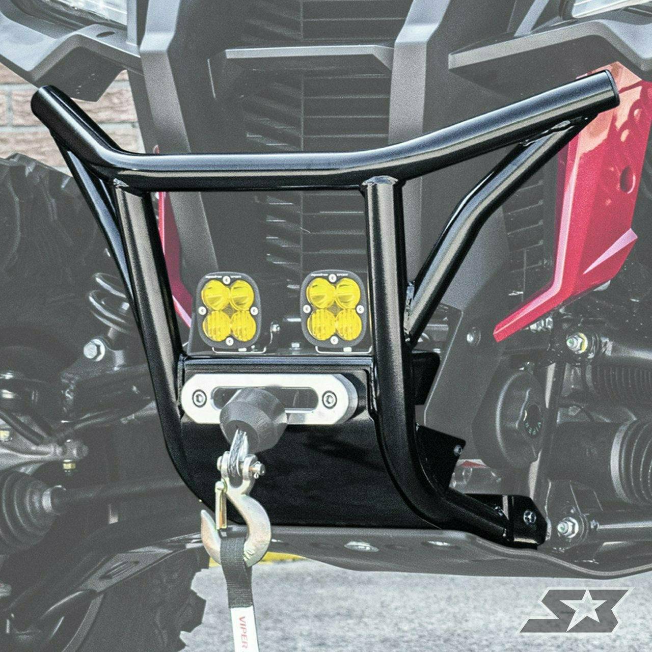Photo of Honda Talon 1000 Front Winch Bumper by S3 Powersports - Premium Bumpers for UTVs / Side by Sides