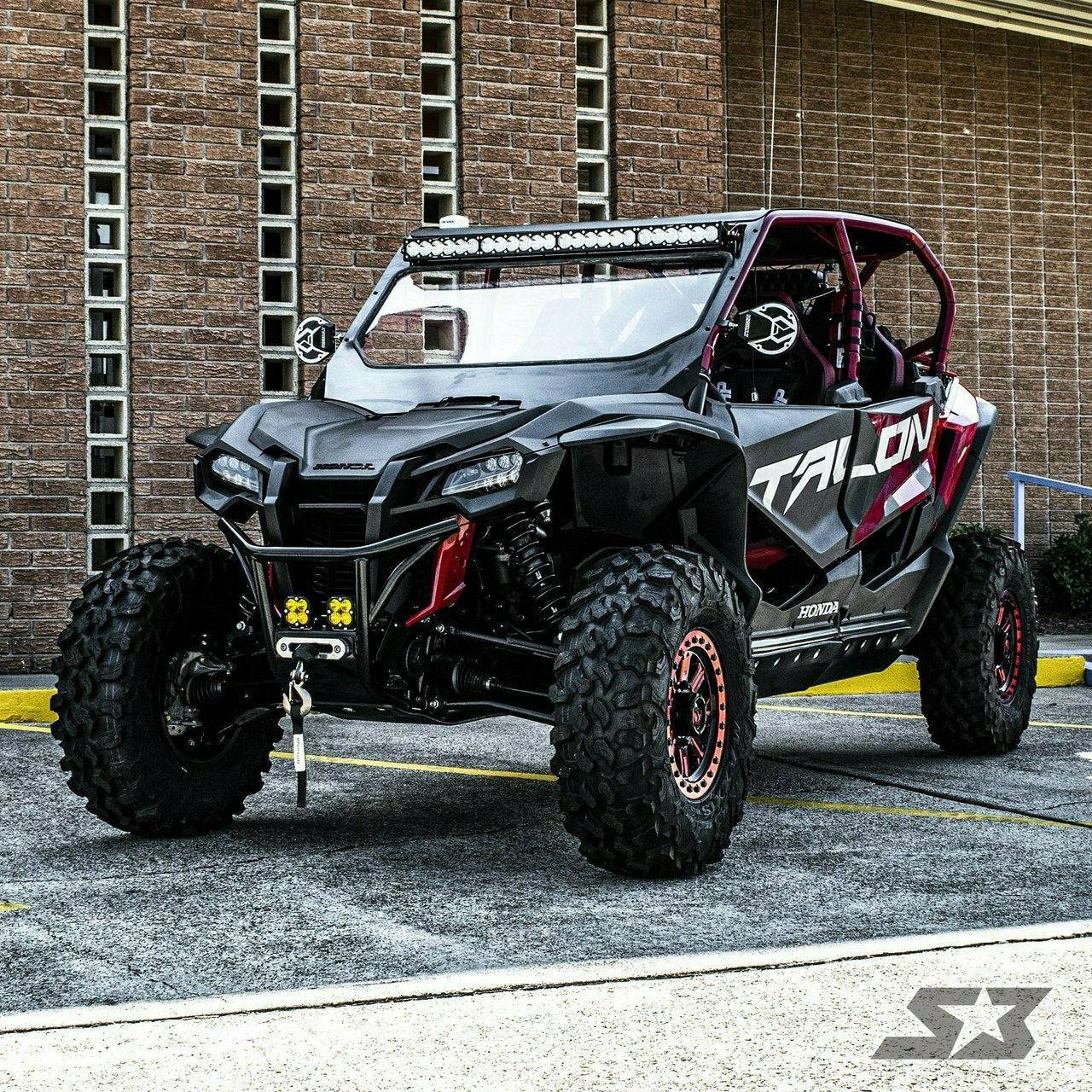 Photo of Honda Talon 1000 Front Winch Bumper by S3 Powersports - Premium Bumpers for UTVs / Side by Sides