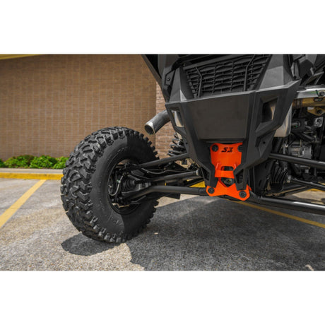 Photo of Polaris RZR Turbo R Double Shear Radius Pull Plate by S3 Powersports - Premium Radius Rod Plates for UTVs / Side by Sides