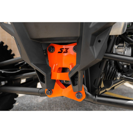 Photo of Polaris RZR Turbo R Double Shear Radius Pull Plate by S3 Powersports - Premium Radius Rod Plates for UTVs / Side by Sides