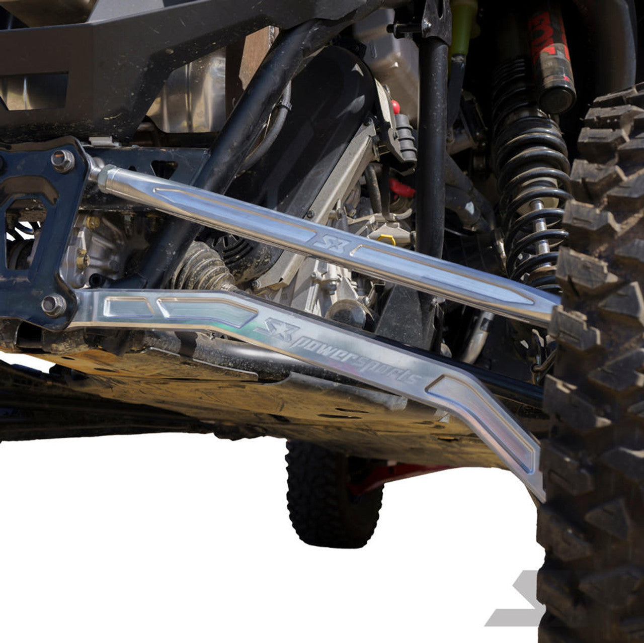 Photo of S3 Power Sports High Clearance Billet Radius Rod Set | Polaris PRO R / Turbo R by S3 Powersports - Premium Radius Rods for UTVs / Side by Sides