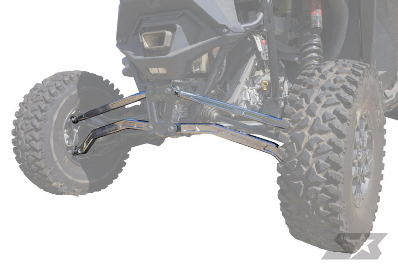 Photo of S3 Power Sports High Clearance Billet Radius Rod Set | Polaris PRO R / Turbo R by S3 Powersports - Premium Radius Rods for UTVs / Side by Sides