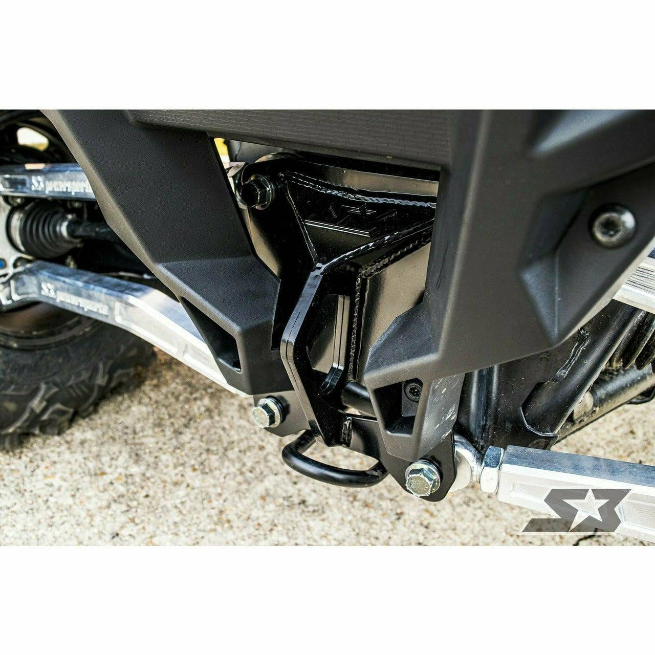 Photo of Polaris RZR Pro XP Pull Plate by S3 Powersports - Premium Radius Rod Plates for UTVs / Side by Sides