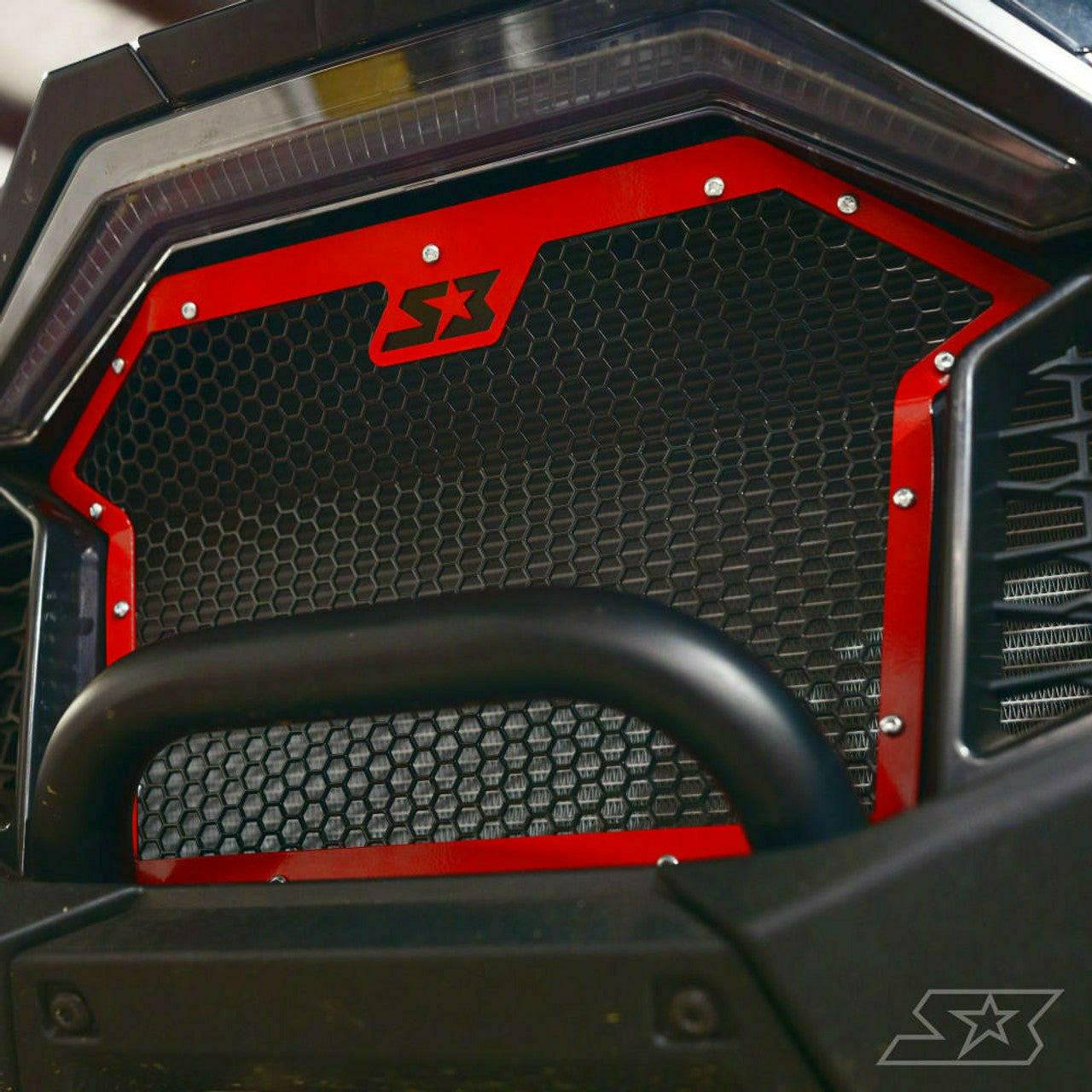 Photo of Polaris RZR Turbo R Front Grille by S3 Powersports - Premium Grilles for UTVs / Side by Sides