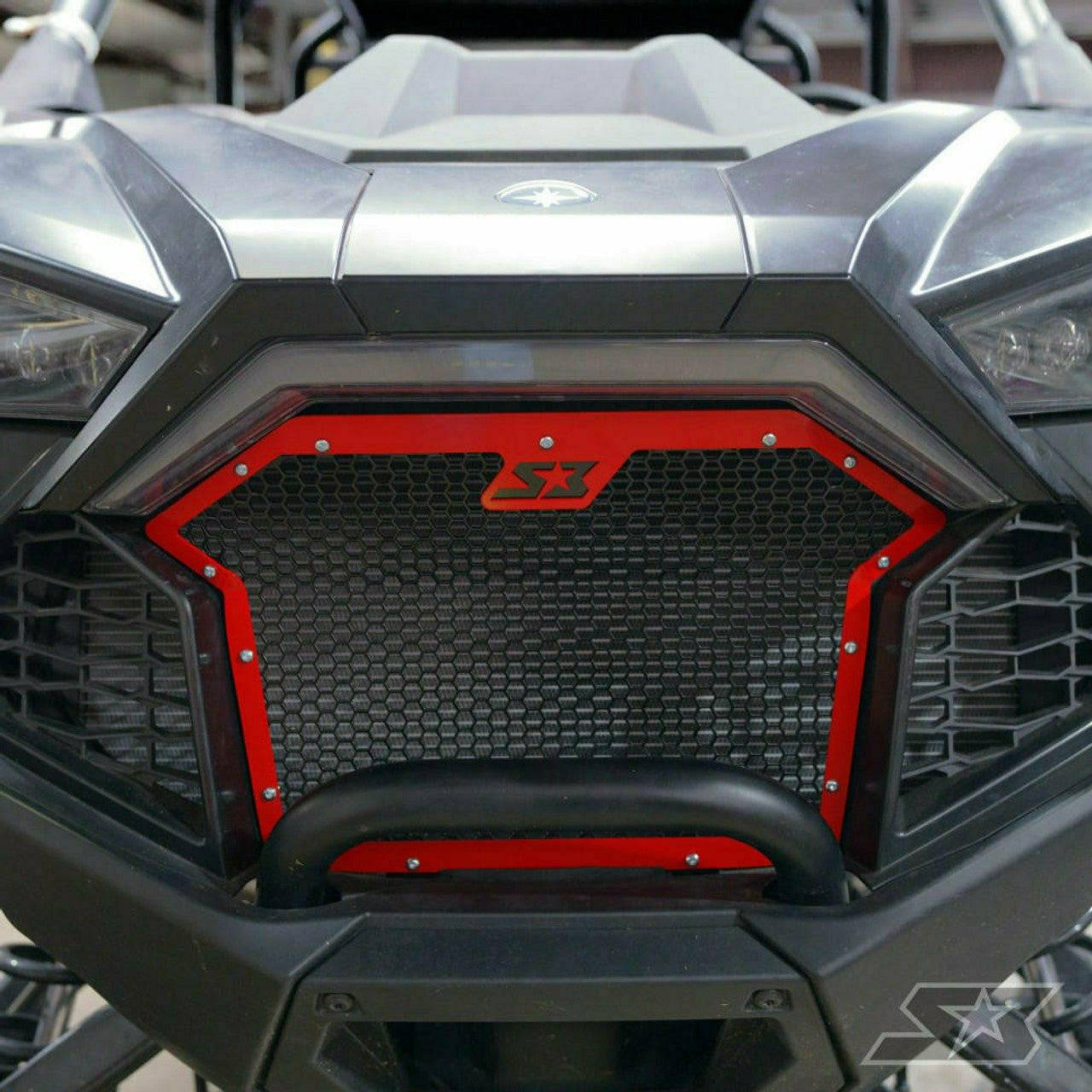 Photo of Polaris RZR Turbo R Front Grille by S3 Powersports - Premium Grilles for UTVs / Side by Sides