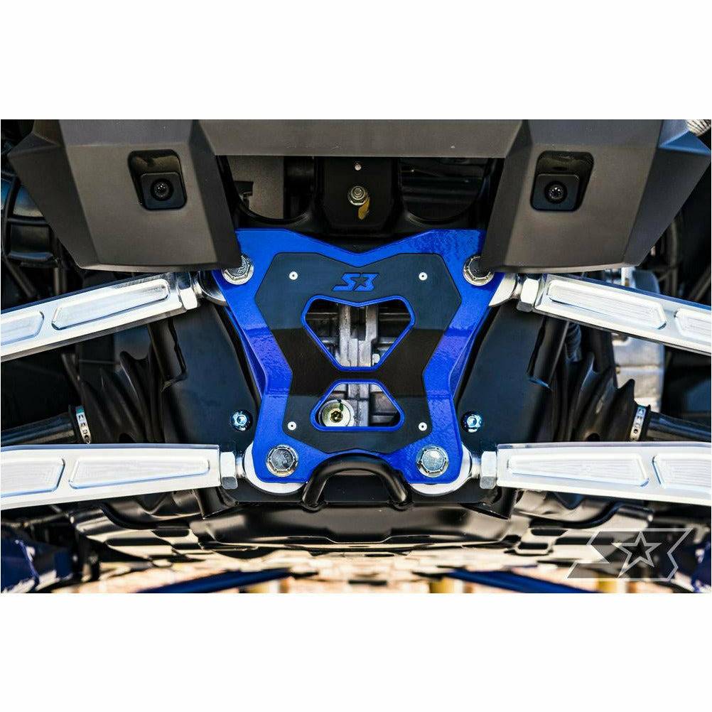 Photo of Polaris RZR Turbo S Double Shear Radius Plate by S3 Powersports - Premium Radius Rod Plates for UTVs / Side by Sides