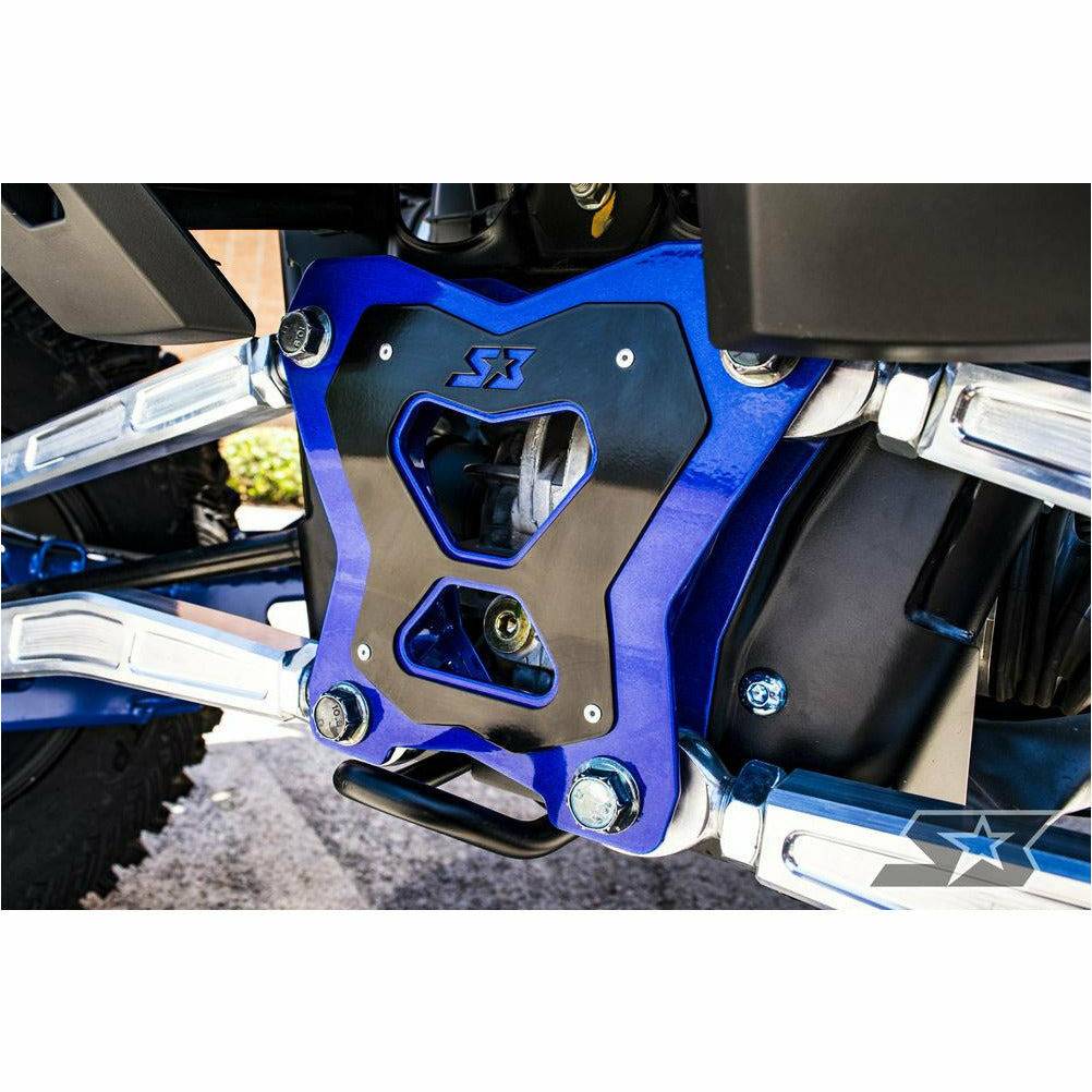 Photo of Polaris RZR Turbo S Double Shear Radius Plate by S3 Powersports - Premium Radius Rod Plates for UTVs / Side by Sides