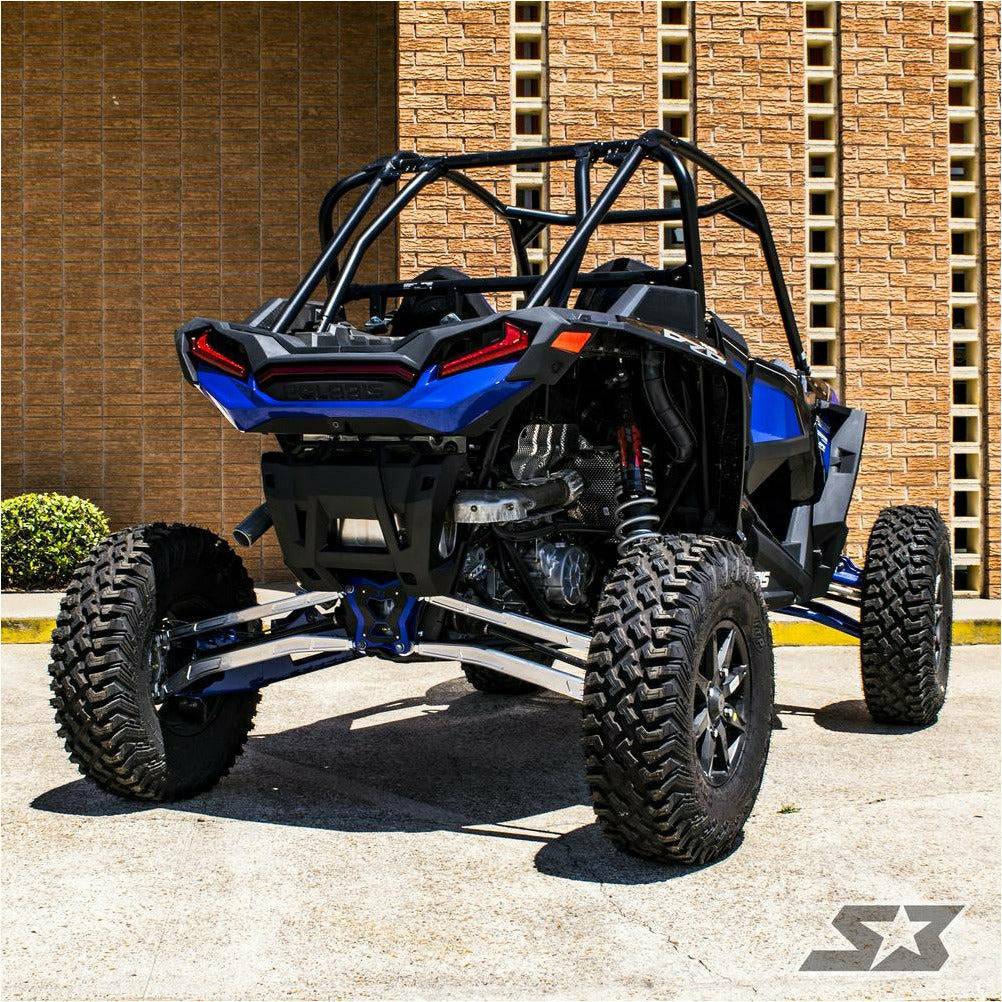 Photo of Polaris RZR Turbo S Double Shear Radius Plate by S3 Powersports - Premium Radius Rod Plates for UTVs / Side by Sides