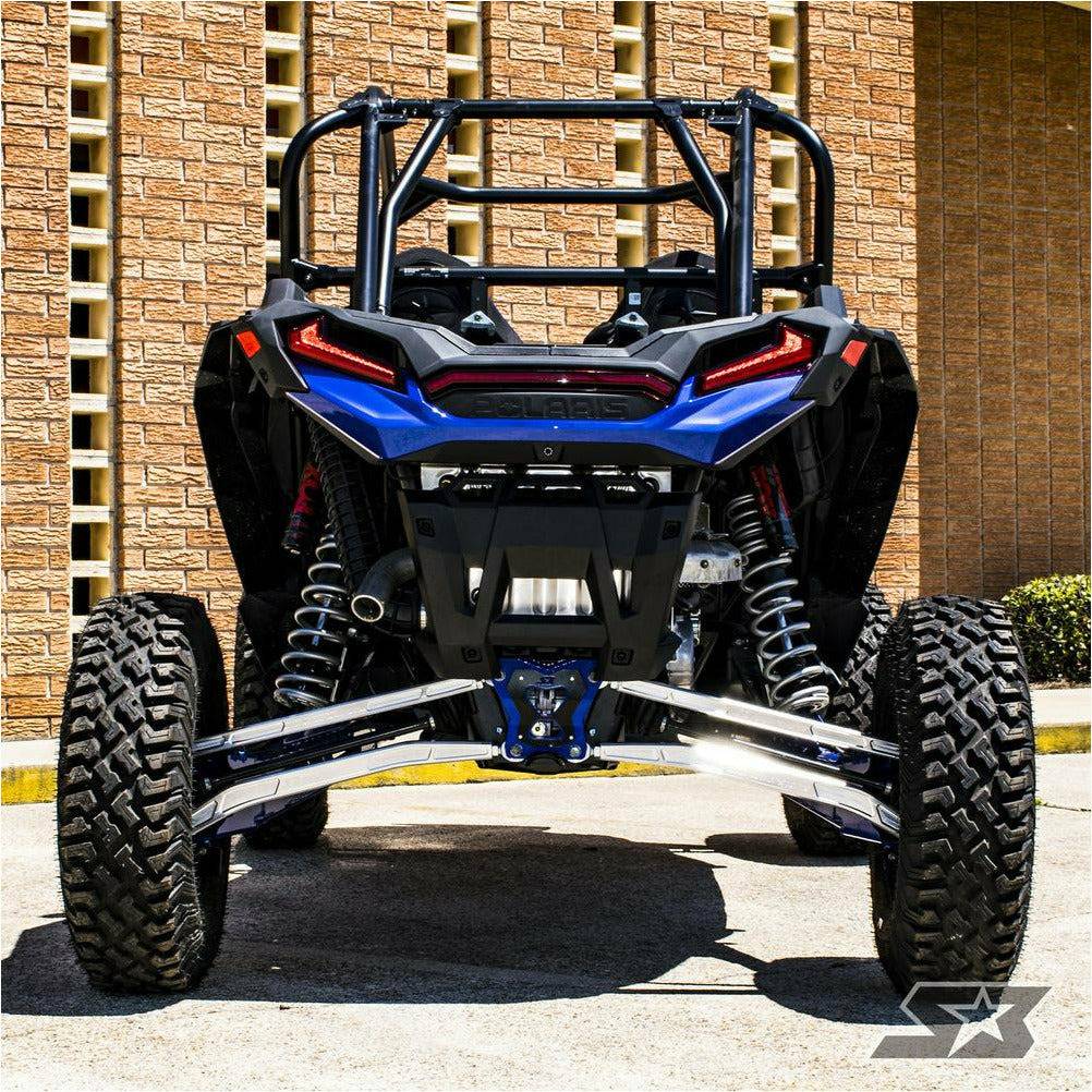 Photo of Polaris RZR Turbo S Double Shear Radius Plate by S3 Powersports - Premium Radius Rod Plates for UTVs / Side by Sides